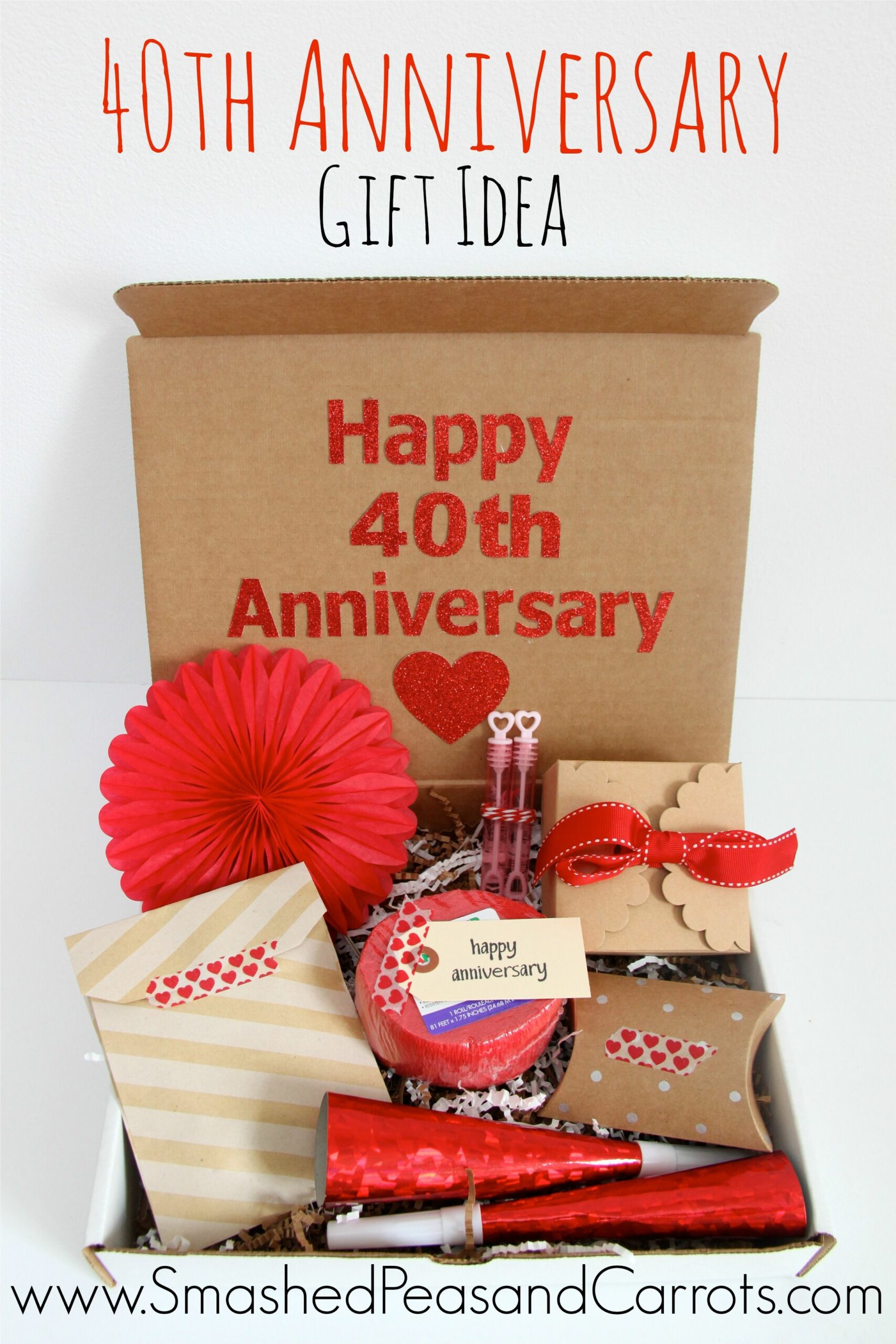 40th Wedding Anniversary Gift Ideas For Couples