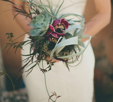 Air Plant Bridal Bouquet