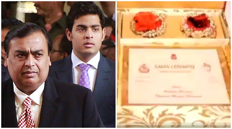 Akash Ambani Wedding Card Video