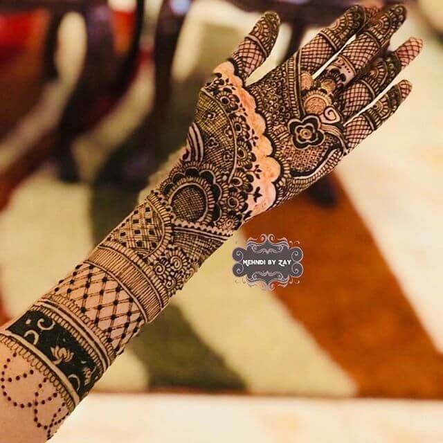 Arabic Bridal Mehndi Design 2018 Latest Images