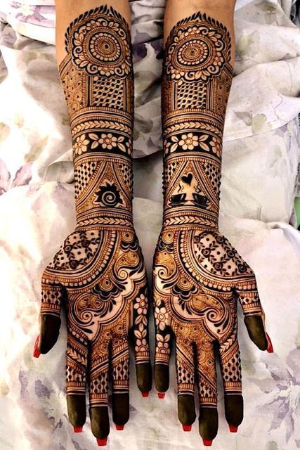 Arabic Bridal Mehndi Designs For Full Hands 2019