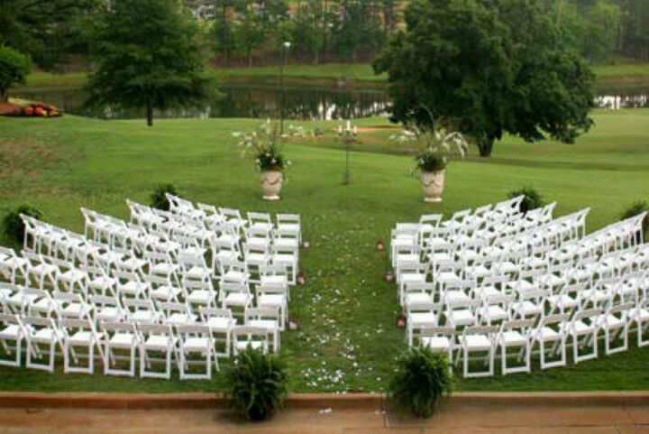 Backyard Wedding Ceremony Seating Ideas