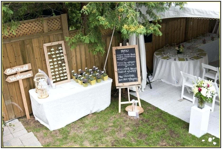 Backyard Wedding Decorations Small Wedding Ideas At Home