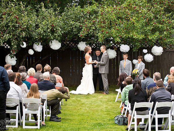 Backyard Wedding Venues Small Wedding Ideas