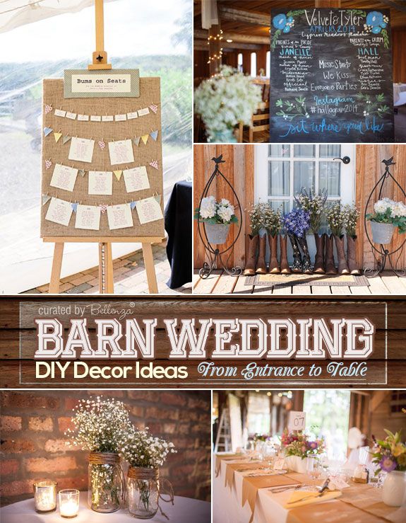 Barn Rustic Wedding Ideas For Summer