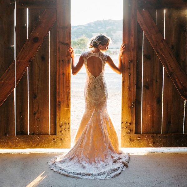 Barn Wedding Rustic Wedding Dress Ideas