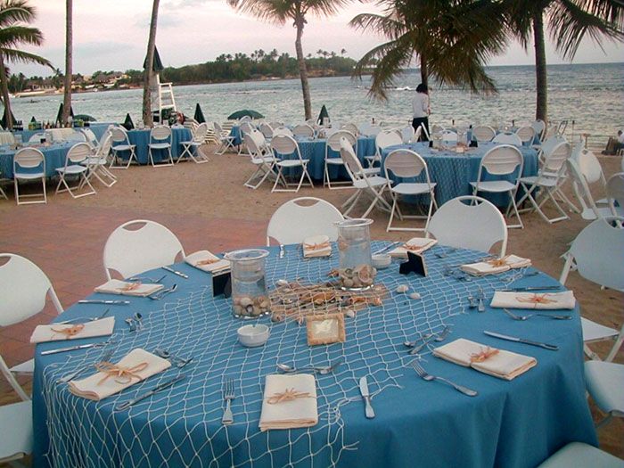 Beach Themed Wedding Reception Ideas