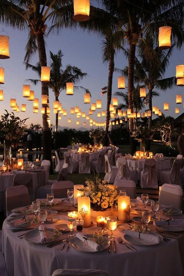 Beach Wedding Reception Decoration Ideas