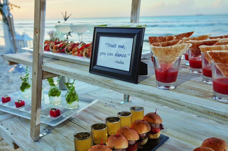 Beach Wedding Reception Food Ideas