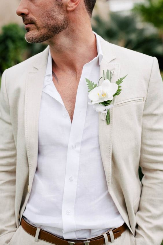 Beach Wedding Suit Ideas