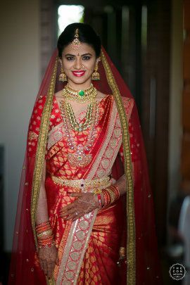 Beautiful Indian Bridal Red Sarees