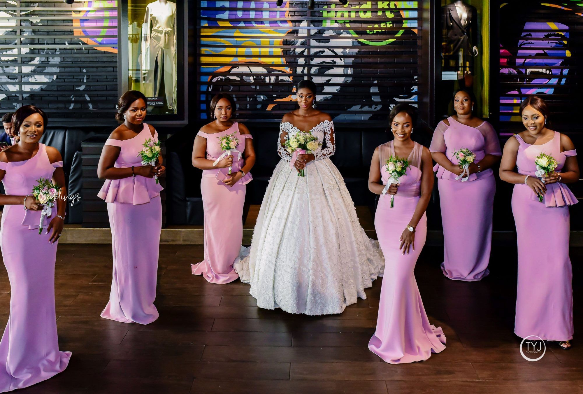 Bella Naija Bridal Train Dresses