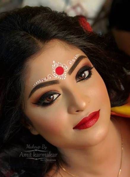 Bengali Bridal Eye Makeup Step By Step