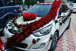 Bengali Wedding Car Decoration