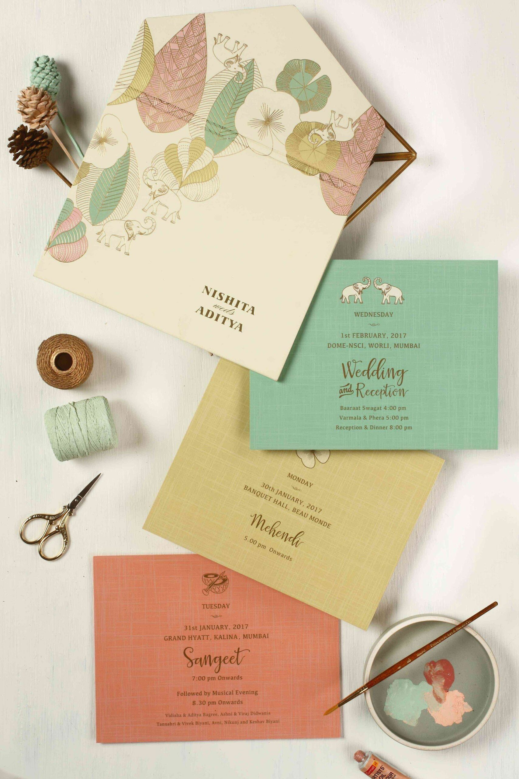Best Indian Wedding Card Designs