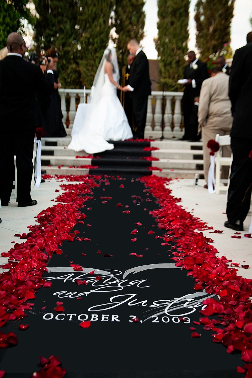 Black Red And White Wedding Ideas