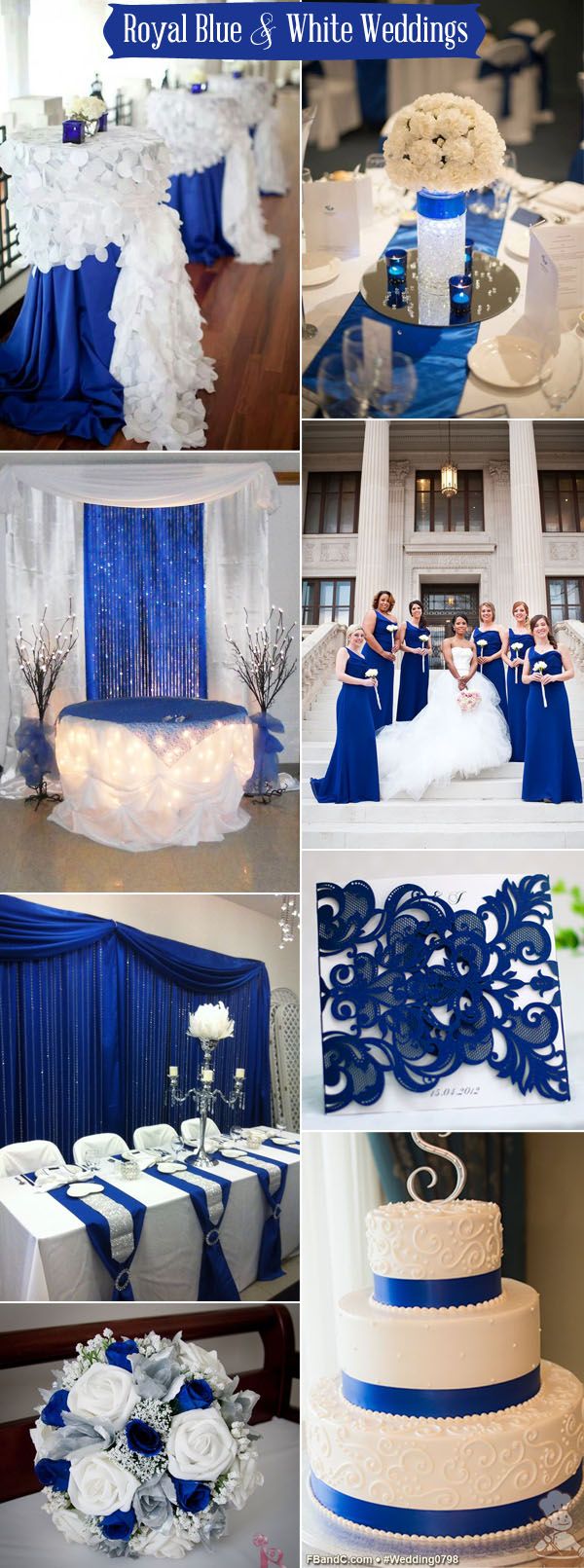 Blue And White Wedding Ideas