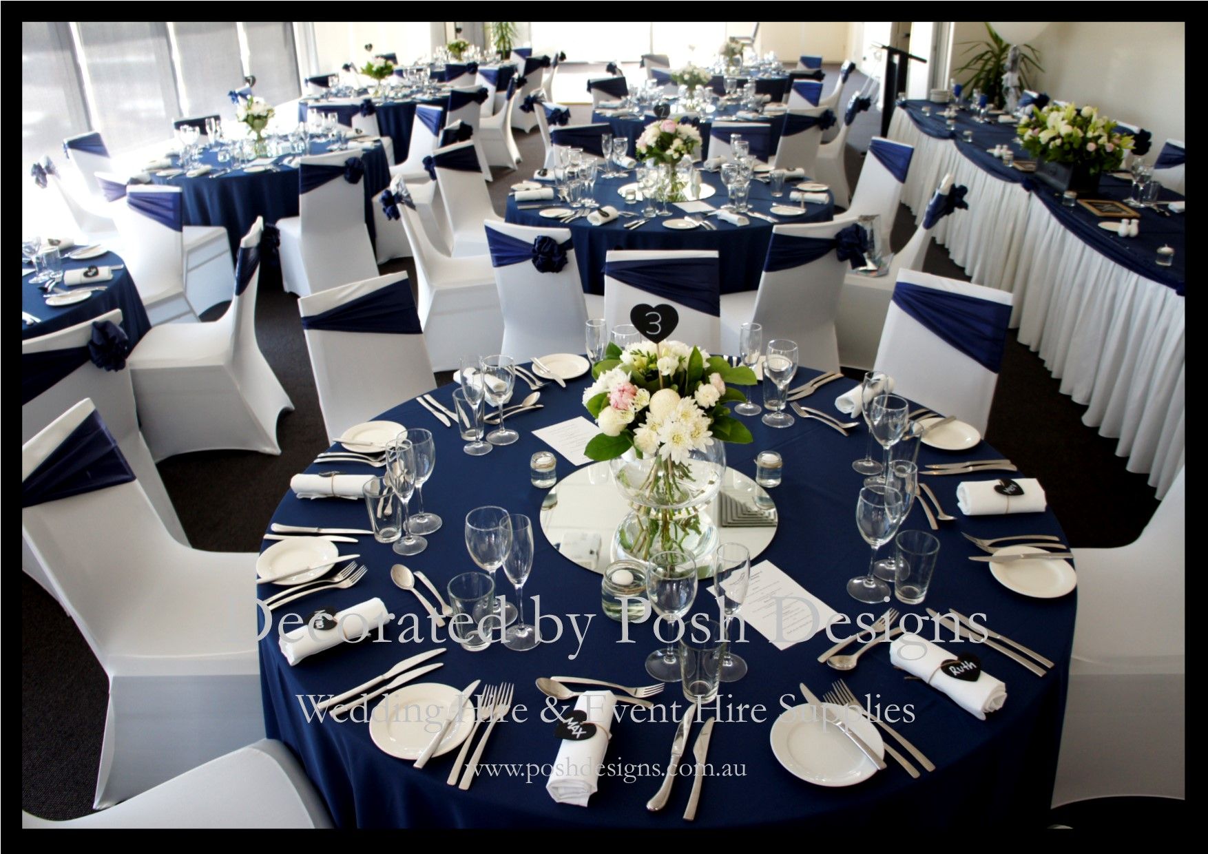 Blue And White Wedding Theme Ideas