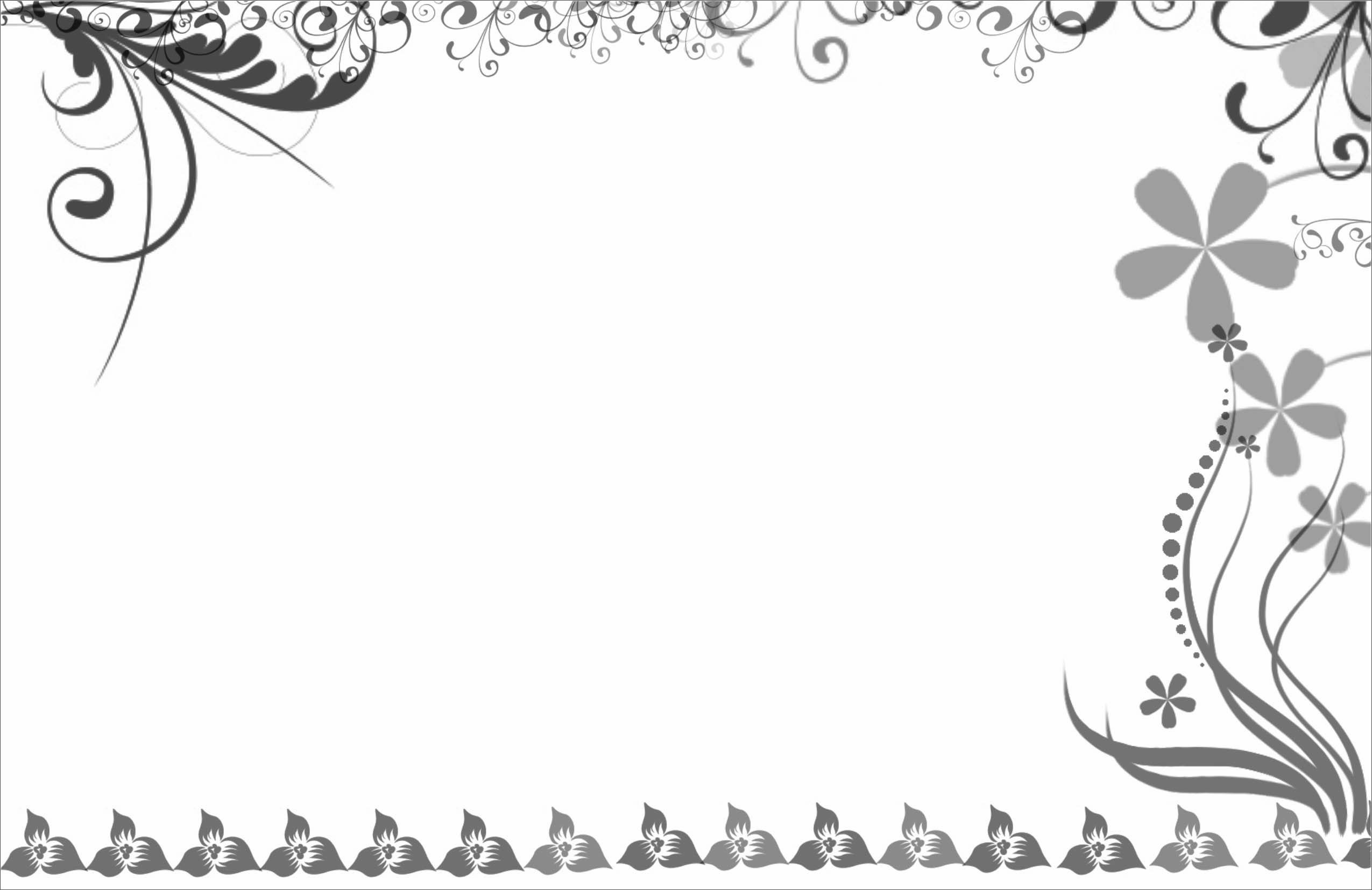 Border Wedding Card Design Png
