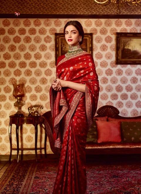 Bridal Banarasi Saree For Reception