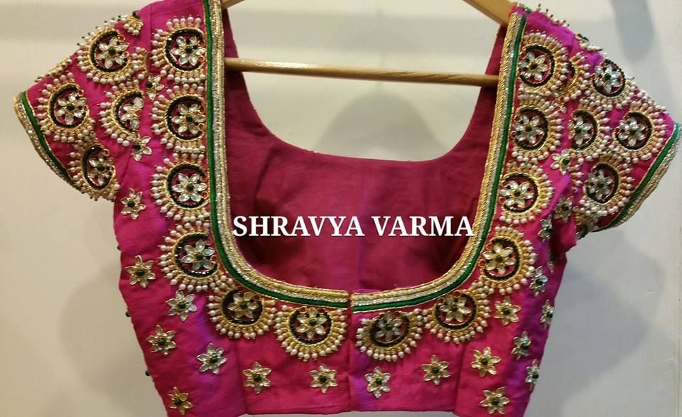 Bridal Blouse Back Designs