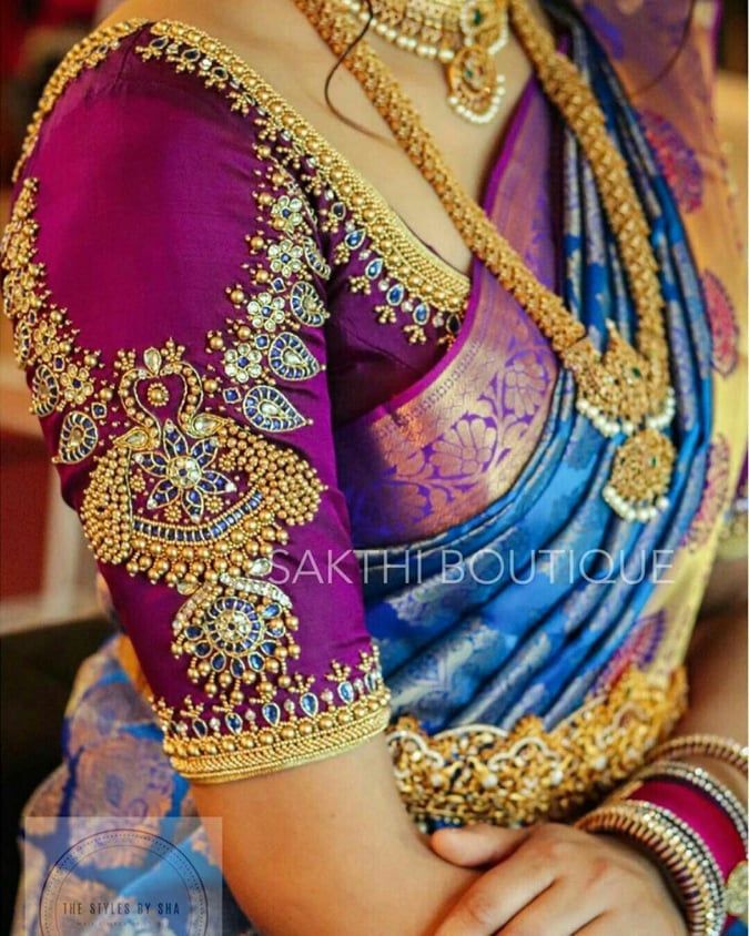 Bridal Blouse Designs Photos For Pattu Sarees