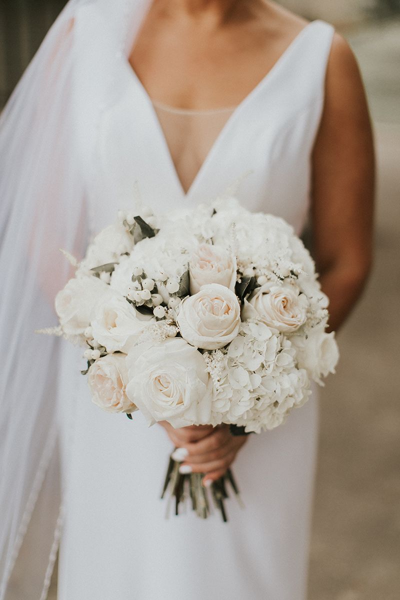 Bridal Bouquet Flowers White