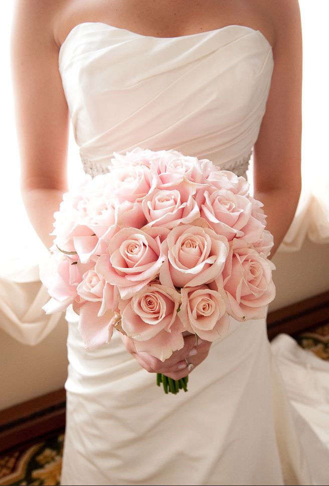 Bridal Bouquet Pink Roses