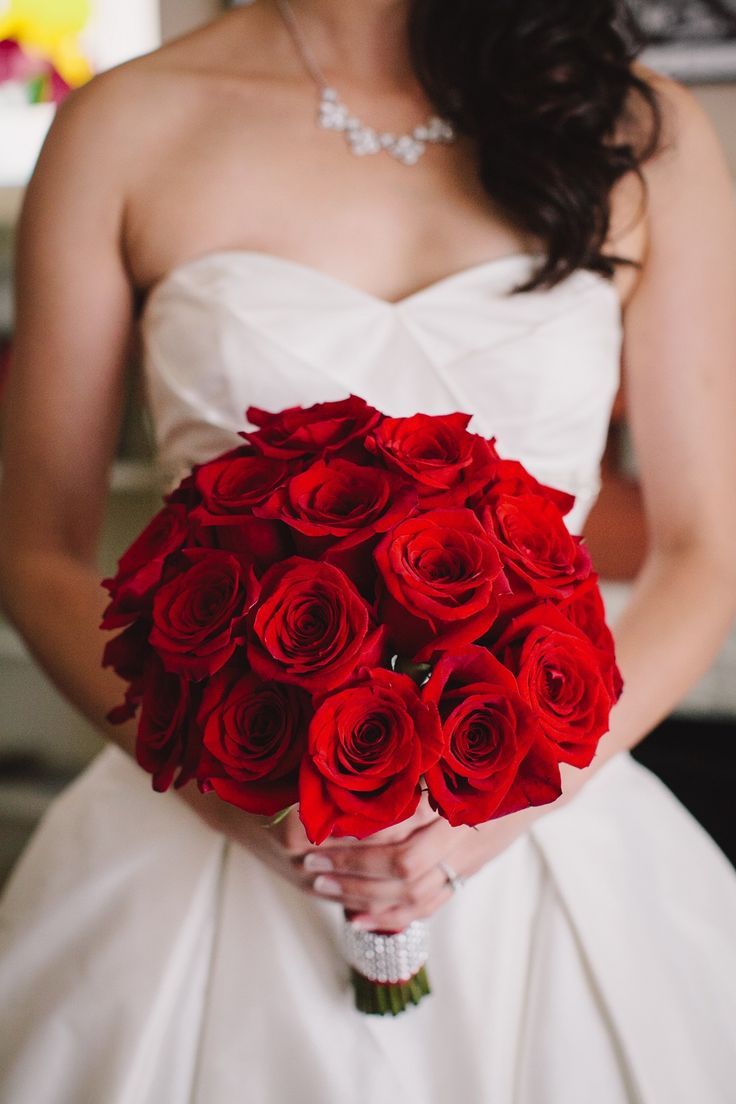 Bridal Bouquet Red