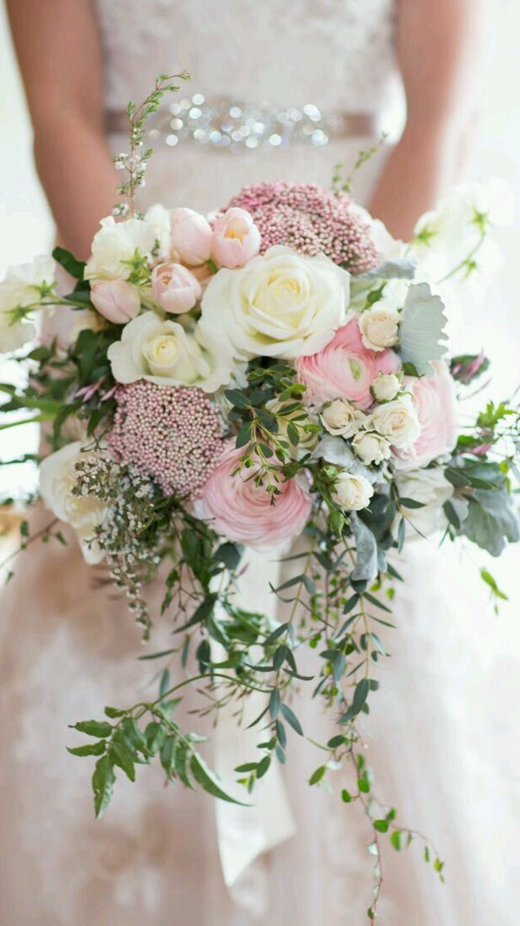 Bridal Bouquet White And Pink