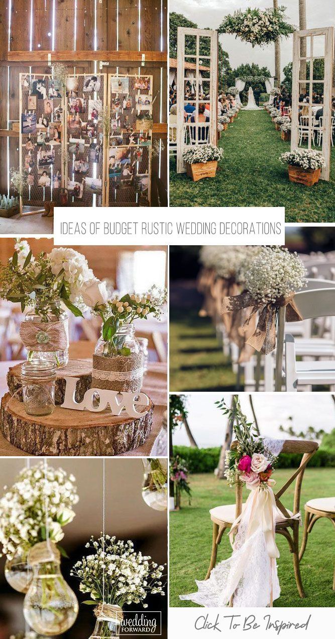 Budget Rustic Wedding Ideas For Spring