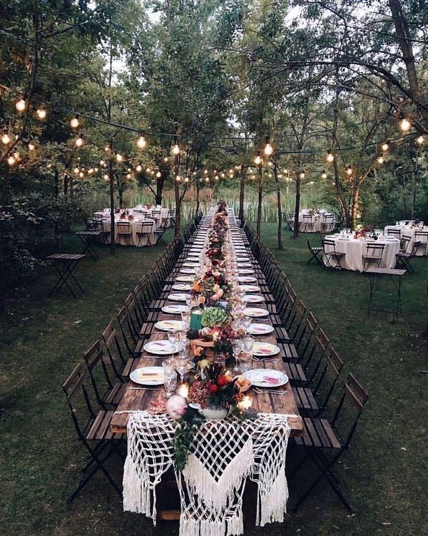 Budget Simple Garden Wedding Ideas