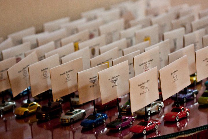 Car Themed Wedding Favors