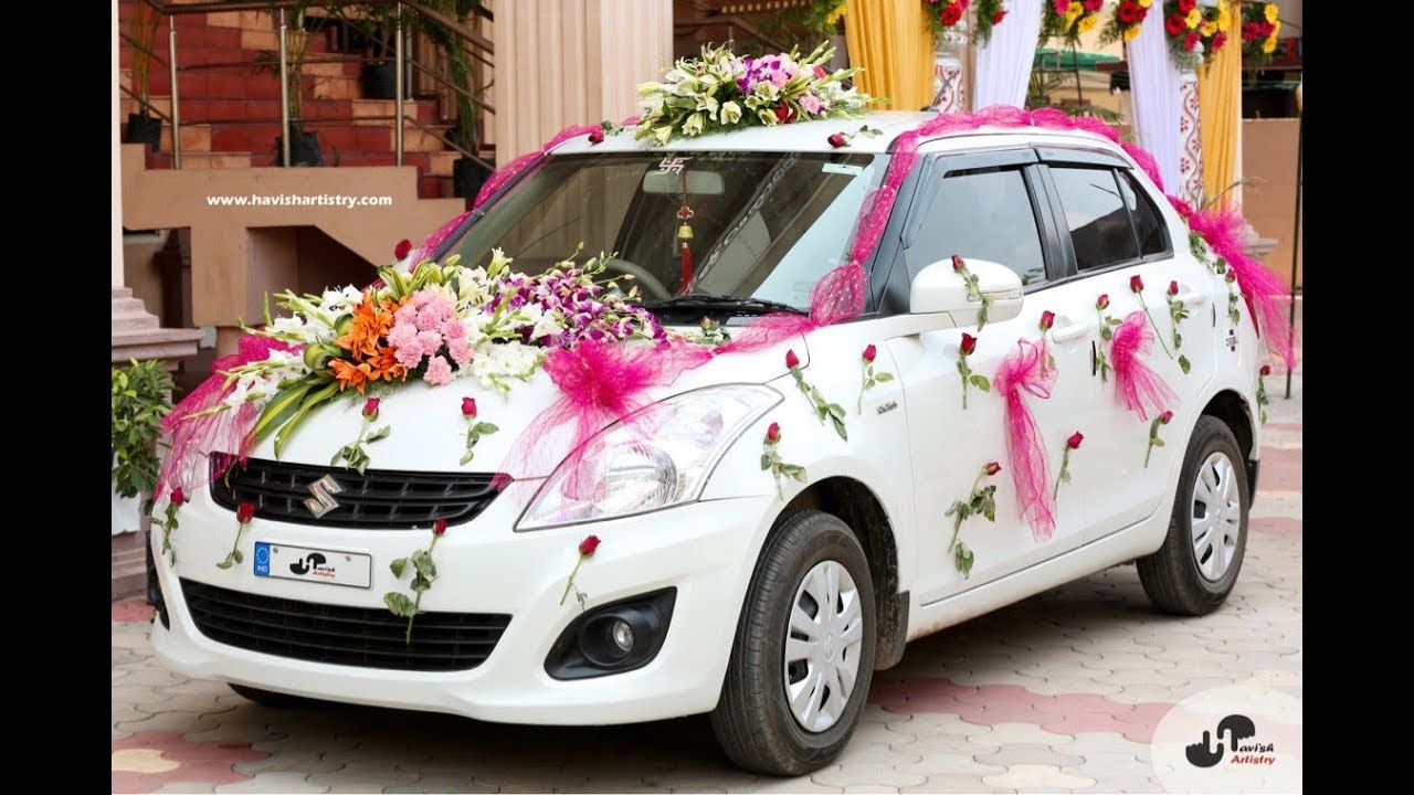 Car Wedding Decoration Swift Dzire