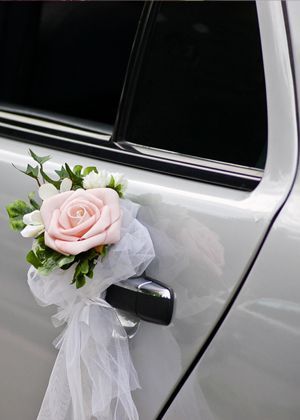 Car Wedding Flowers