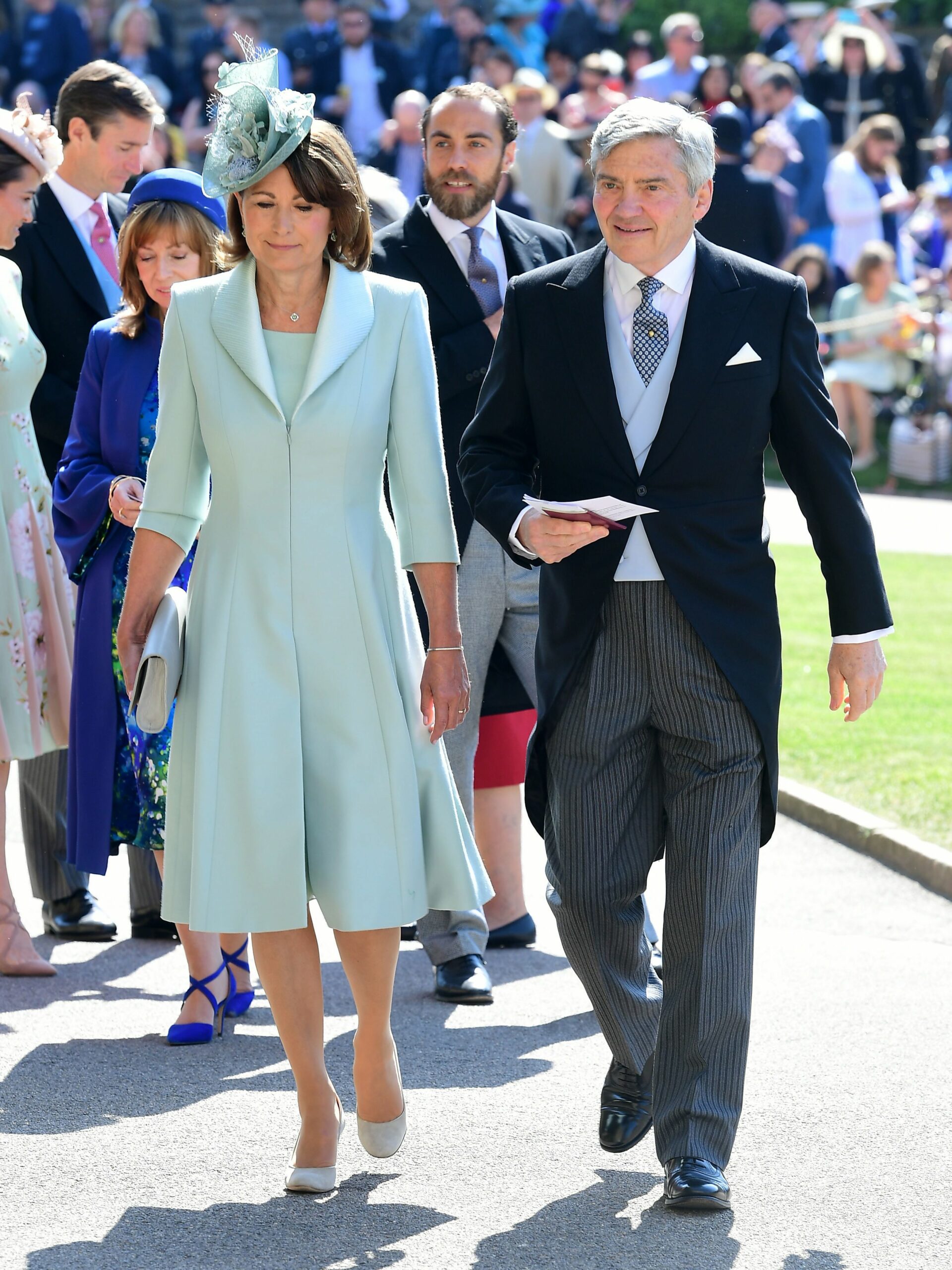 Carole Middleton Kate Wedding