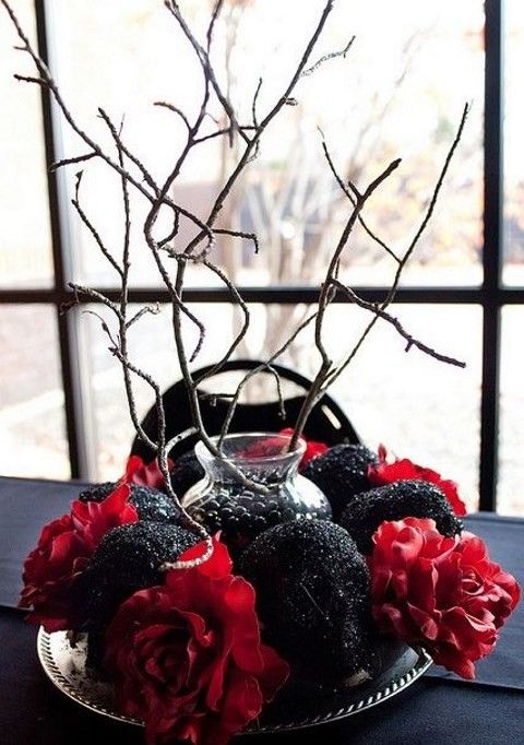 Centerpiece Halloween Wedding Ideas On A Budget