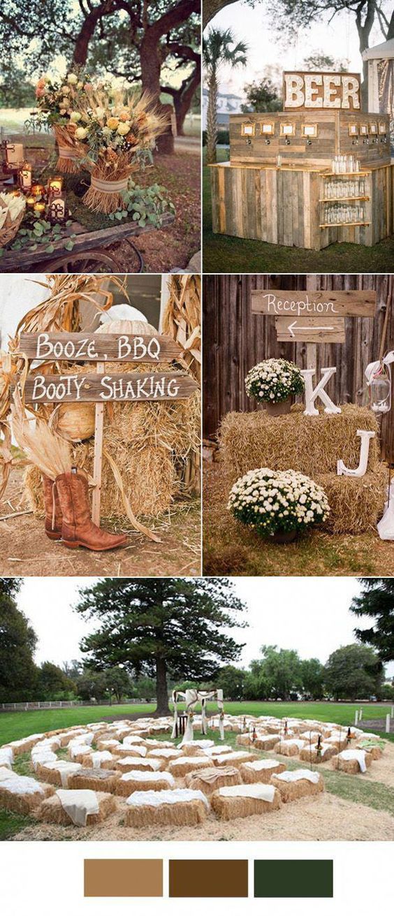 Country Rustic Wedding Ideas For Fall