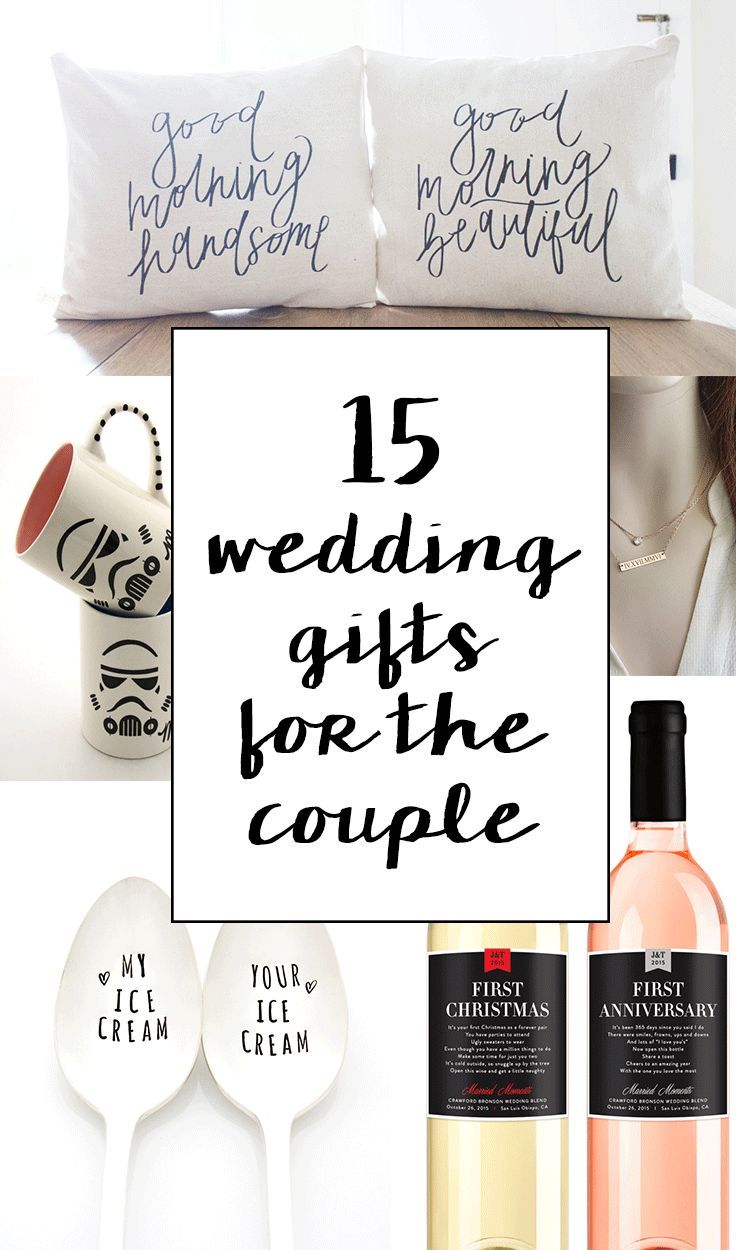 Couple Creative Wedding Gift Ideas