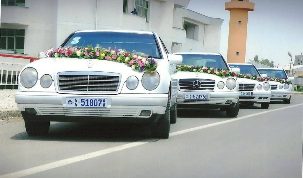 Ethiopian Wedding Car