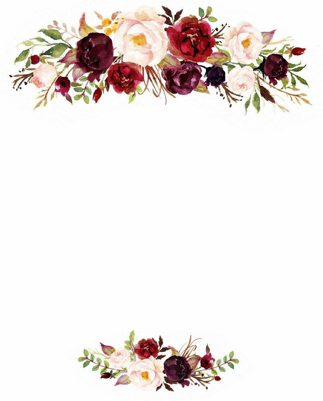 Flower Wallpaper Wedding Card