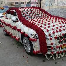 Groom Wedding Car Decoration