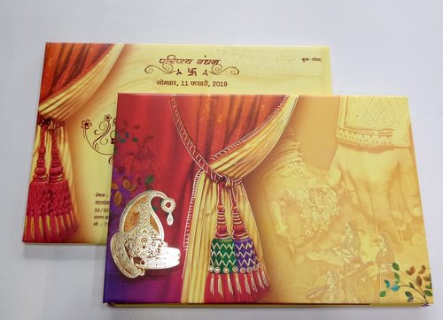 Hindu Royal Wedding Cards