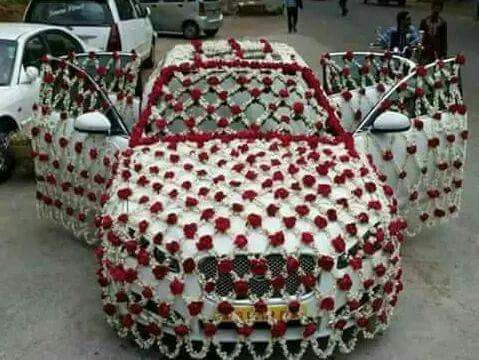 Hindu Wedding Marriage Car Design