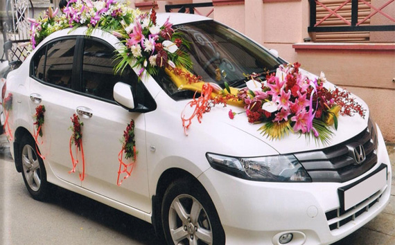 Honda City Wedding Car