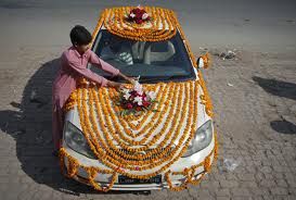 Indian Wedding Car Decoration Ideas 2015