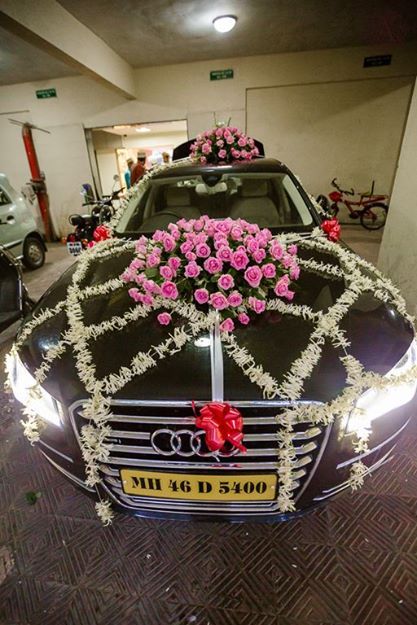 Indian Wedding Car Decoration Ideas 2017