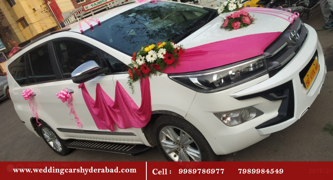 Innova Crysta Wedding Car