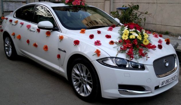 Jaguar Wedding Car