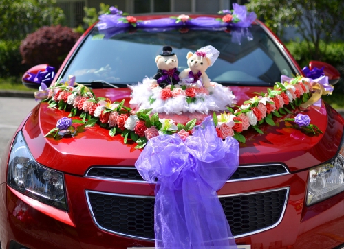 Latest Wedding Car Decoration 2018